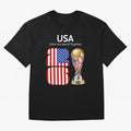World Cup 2026, IMG 021, USA 002 Classic T-Shirt Carry the Colors and Pride of Match Day Hype around FIFA World Cup 2026 USA Canada Mexico, Messi and Cristiano Ronaldo, Germany, Championship Spirit, Famous Goals, Roaring Crowds and International