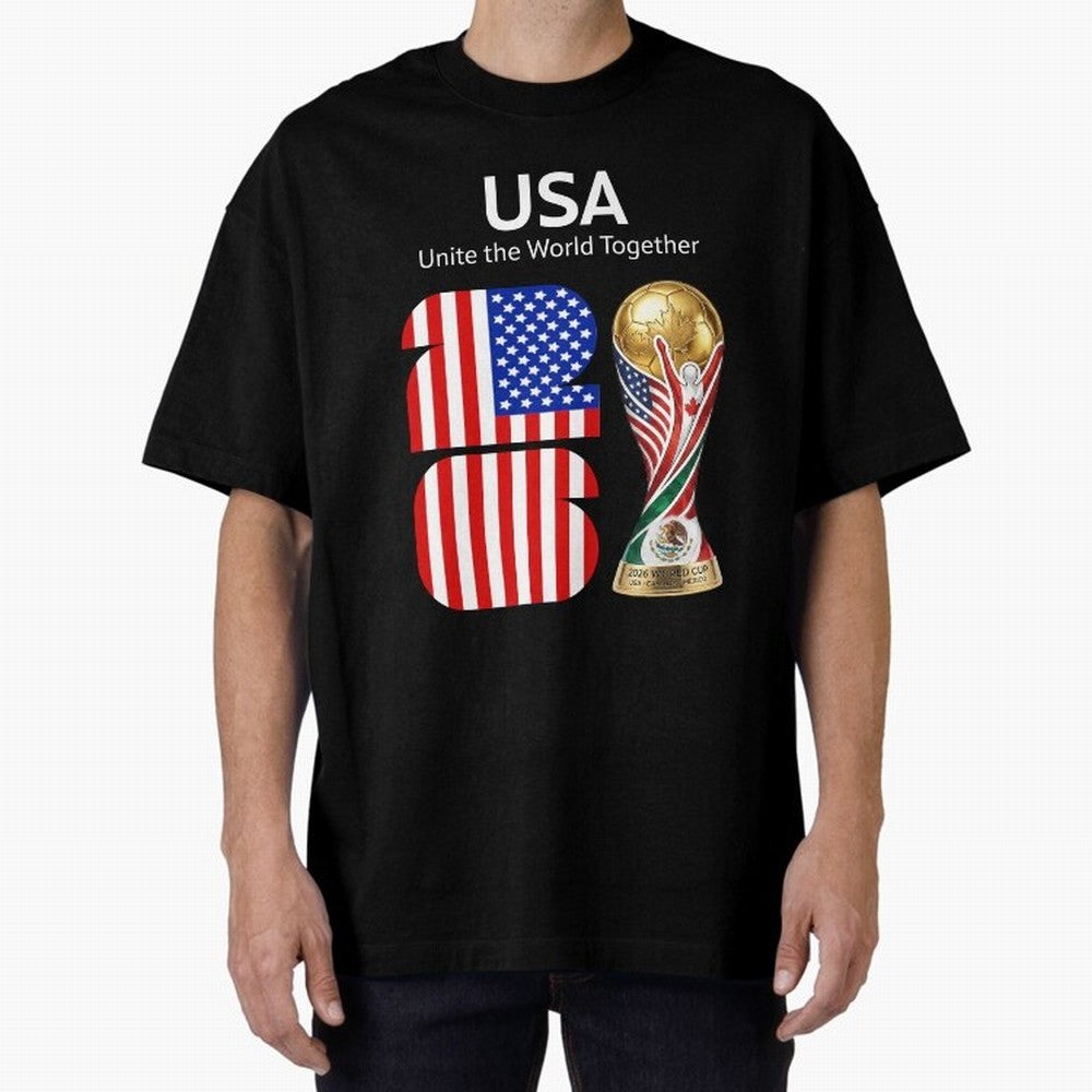 World Cup 2026, IMG 021, USA 002 Classic T-Shirt Carry the Colors and Pride of Match Day Hype around FIFA World Cup 2026 USA Canada Mexico, Messi and Cristiano Ronaldo, Germany, Championship Spirit, Famous Goals, Roaring Crowds and International