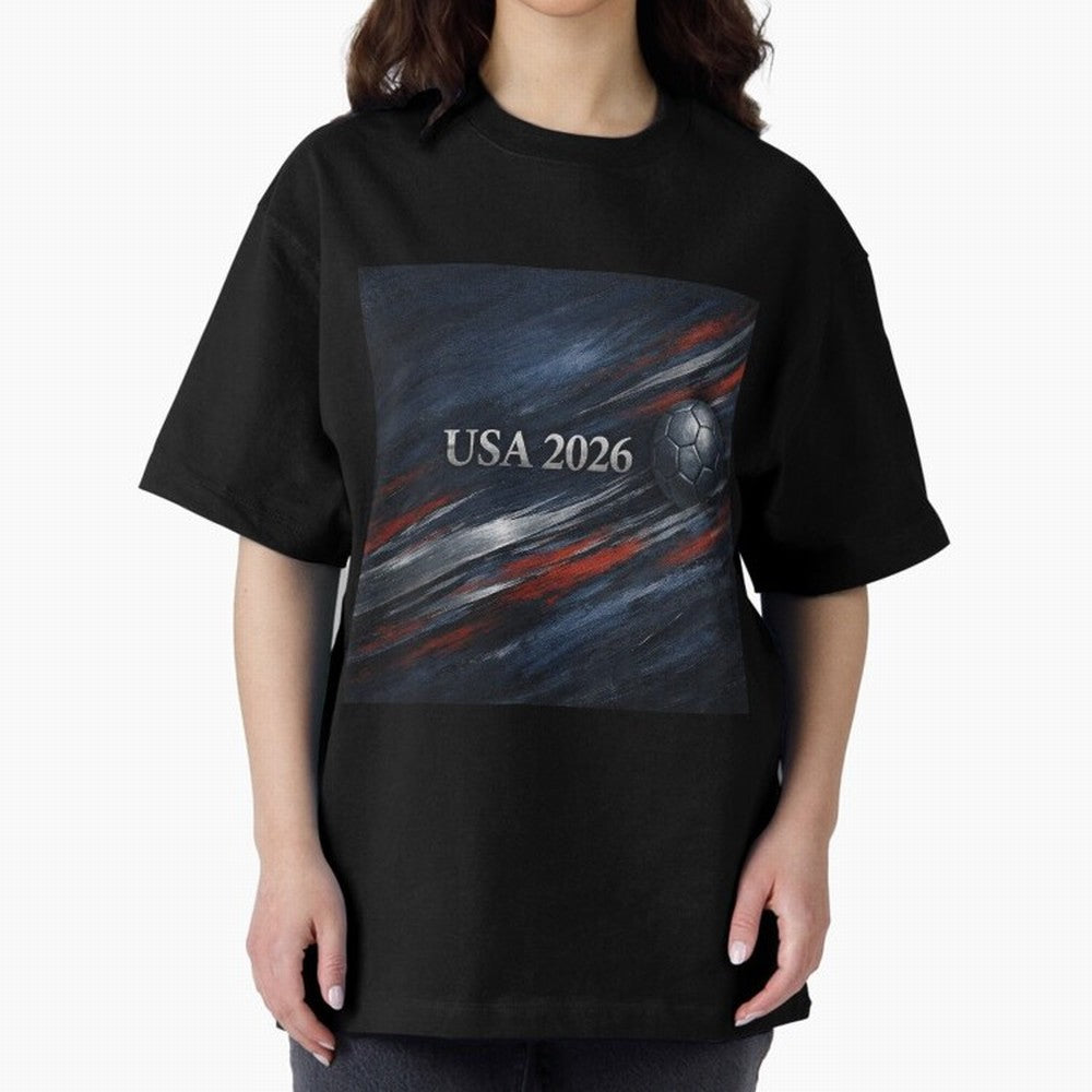 USA 2026 Soccer Event Design Classic T-Shirt Show Match Day Excitement for Global Football Passion for FIFA World Cup 2026, Made for CR7, Argentina, France and Brazil, Match Day Excitement, Supporter Culture, Golden Goals and Global Football