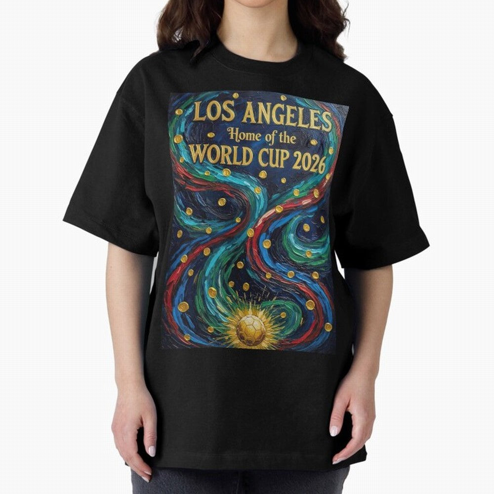 Los Angeles Home of the World Cup 2026 Soccer Fan ¡ª Moody Jewel Art Print Classic T-Shirt Turn Every Weekend Toward Match Day Hype around FIFA World Cup 2026 Group Stage, Mbappe and Neymar, Spain and Netherlands, Fan Favorite Moments, National