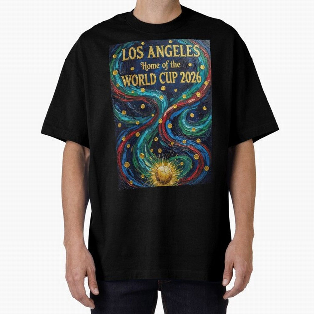 Los Angeles Home of the World Cup 2026 Soccer Fan ¡ª Moody Jewel Art Print Classic T-Shirt Turn Every Weekend Toward Match Day Hype around FIFA World Cup 2026 Group Stage, Mbappe and Neymar, Spain and Netherlands, Fan Favorite Moments, National