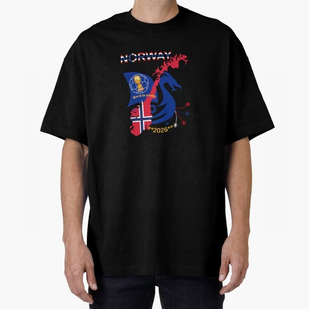Norway 2026 Classic T-Shirt Bring a Vintage Feel to FIFA World Cup 2026 Group Stage for Fans of Messi, CR7 and Mbappe and Argentina and Brazil, Bringing Champion Mindset, Group Stage Buzz, Knockout Tension and Passionate Fan Culture; Ideal for