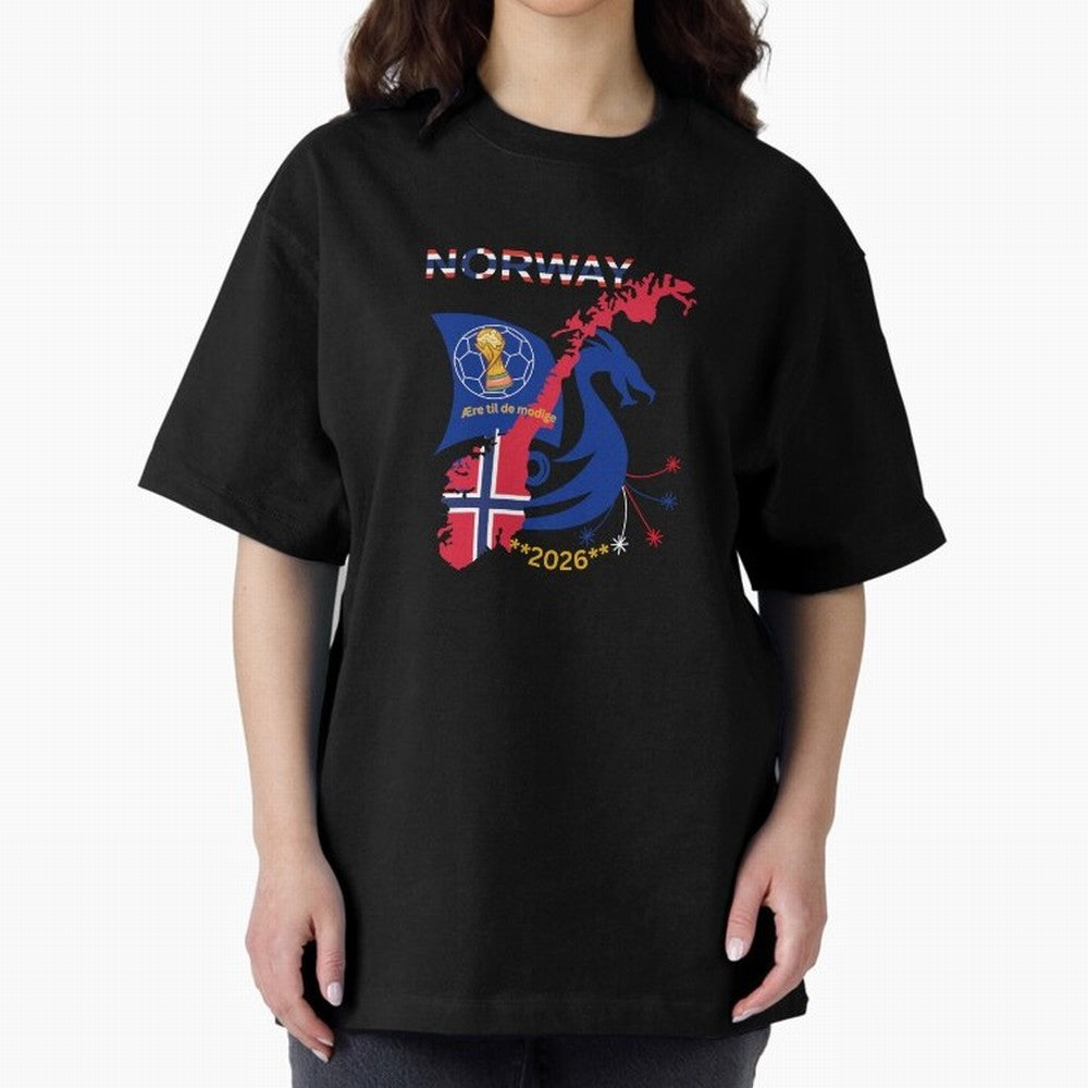Norway 2026 Classic T-Shirt Bring a Vintage Feel to FIFA World Cup 2026 Group Stage for Fans of Messi, CR7 and Mbappe and Argentina and Brazil, Bringing Champion Mindset, Group Stage Buzz, Knockout Tension and Passionate Fan Culture; Ideal for