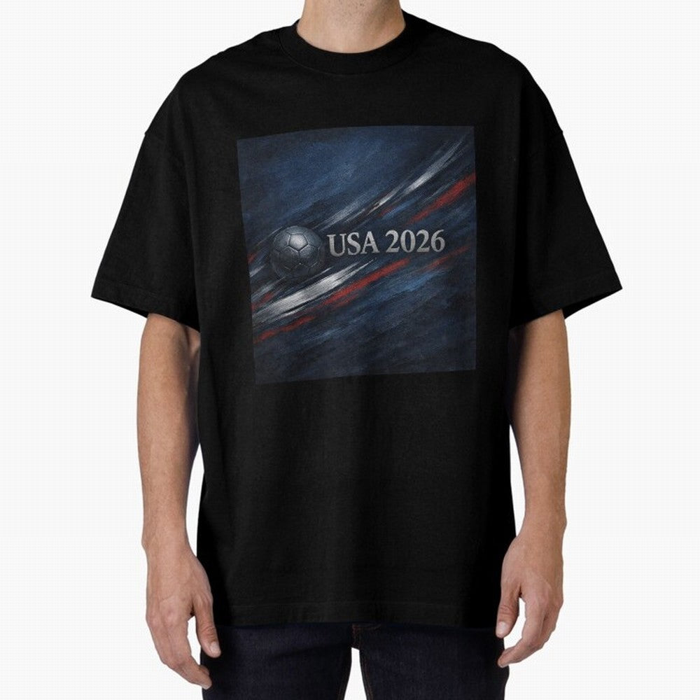 USA 2026 Soccer Emblem Inspired Classic T-Shirt Celebrate Soccer Greatness during FIFA World Cup 2026 Group Stage Built around Neymar, Argentina and Brazil Energy, Fan Favorite Moments, National Team Passion, Big Match Drama and Soccer History;