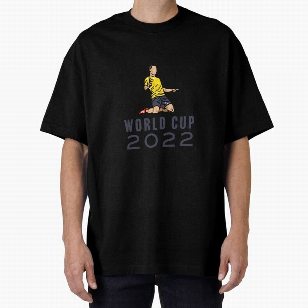 World Cup 2022 Classic T-Shirt Bring Match Day Fire to FIFA World Cup 2026 Spirit, Inspired by England, Haaland, Football Festival Excitement, Trophy Ambitions, Country Rivalries and Star Player Buzz; Ideal for Passionate Fans Who Love Underdog