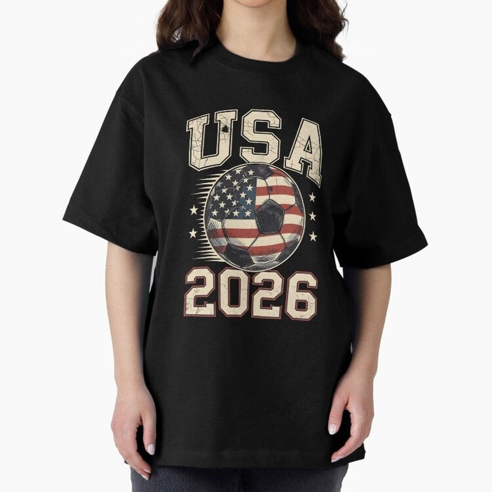 USA 2026 World Cup Soccer Classic T-Shirt Show Support during FIFA World Cup 2026 Group Stage for Fans of Cristiano Ronaldo, Haaland and CR7 and Germany, Bringing Match Day Excitement, Supporter Culture, Golden Goals and Global Football Passion;