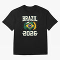 Brazil Soccer Football 2026 Classic T-Shirt Carry Match Day Hype around FIFA World Cup 2026 USA Canada Mexico, Messi, Neymar and Mbappe, Spain and Netherlands, Fan Favorite Moments, National Team Passion, Big Match Drama and Soccer History; Great