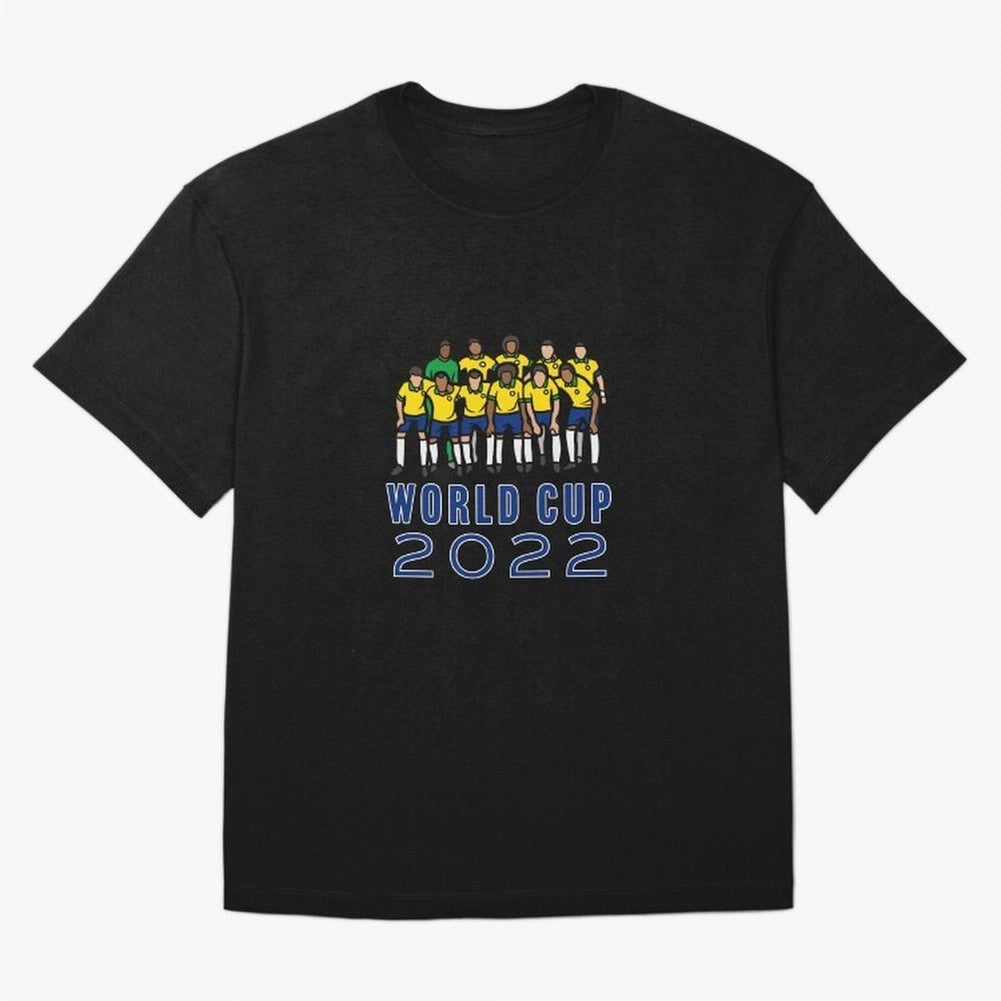 World Cup 2022 Classic T-Shirt Carry FIFA World Cup 2026 for Fans of Messi, CR7 and Mbappe and Germany, Bringing Sports Nostalgia, International Competition, Famous Players and Unforgettable Victories; Perfect for People Who Love Argentina, Brazil,