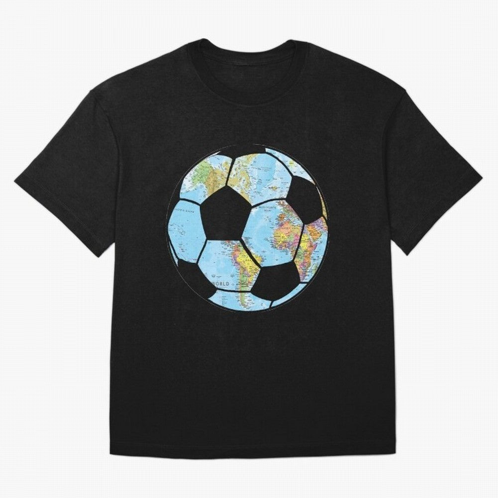football around the globe Classic T-Shirt Get Ready for the FIFA World Cup 2026 USA Canada Mexico Journey through Mbappe and Neymar Highlights, Portugal, Spain and Germany Pride, Football Festival Excitement, Trophy Ambitions, Country Rivalries and