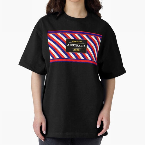 Australia Football Fan 2026 Black Flag Colors Pattern Classic T-Shirt Bring the FIFA World Cup 2026 USA Canada Mexico Journey through Haaland Highlights, Germany Pride, Supporter Pride, Iconic Celebrations, Legendary Names and Global Match Day