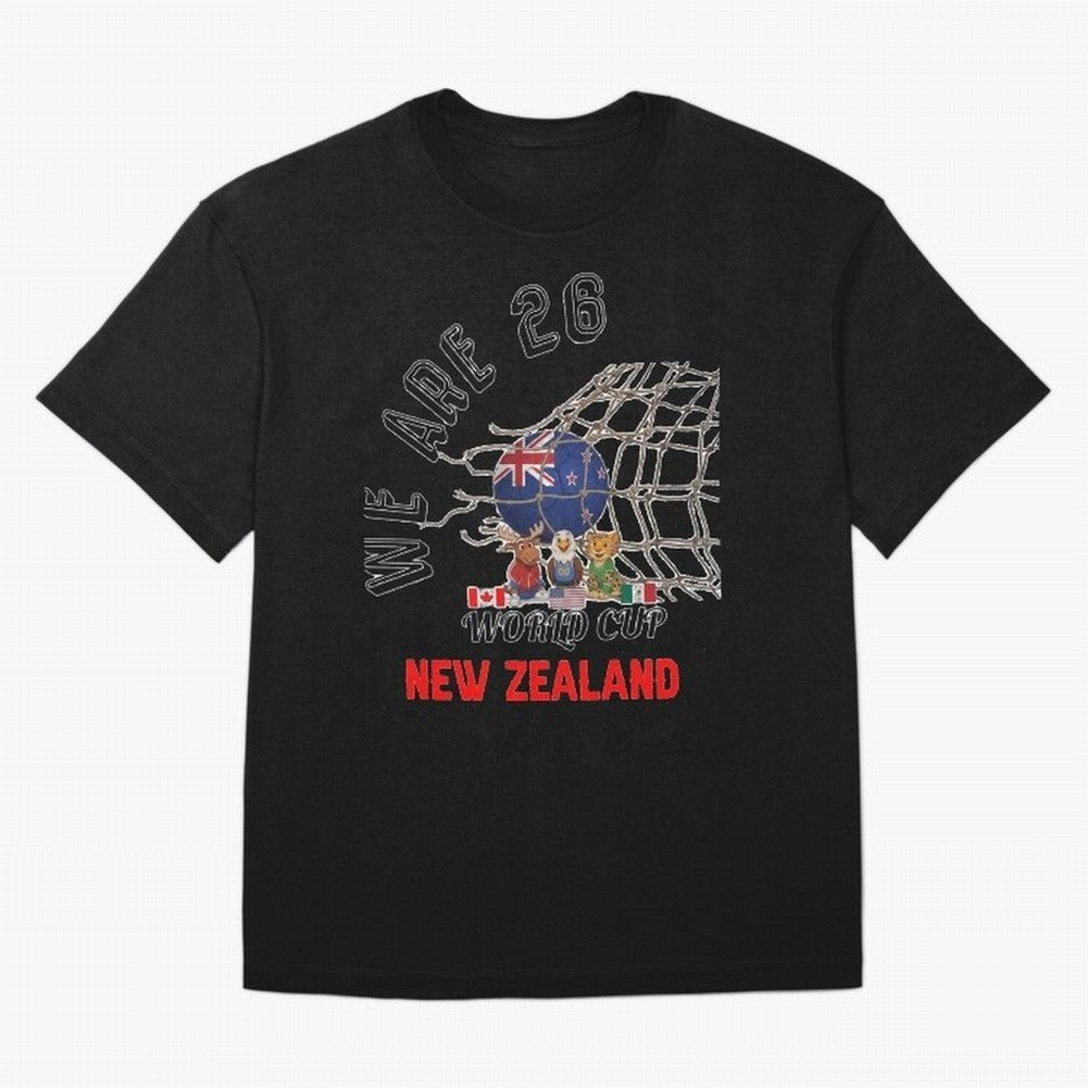 World cup 26 - New Zeland Classic T-Shirt Celebrate Every Goal in the FIFA World Cup 2026 USA Canada Mexico Journey through Messi and Cristiano Ronaldo Highlights, Netherlands Pride, Tournament Hype, Historic Matchups, Family Viewing Parties and