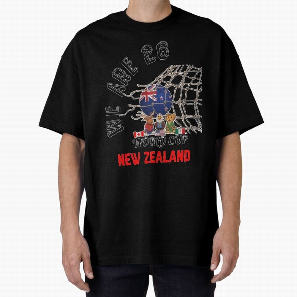 World cup 26 - New Zeland Classic T-Shirt Celebrate Every Goal in the FIFA World Cup 2026 USA Canada Mexico Journey through Messi and Cristiano Ronaldo Highlights, Netherlands Pride, Tournament Hype, Historic Matchups, Family Viewing Parties and