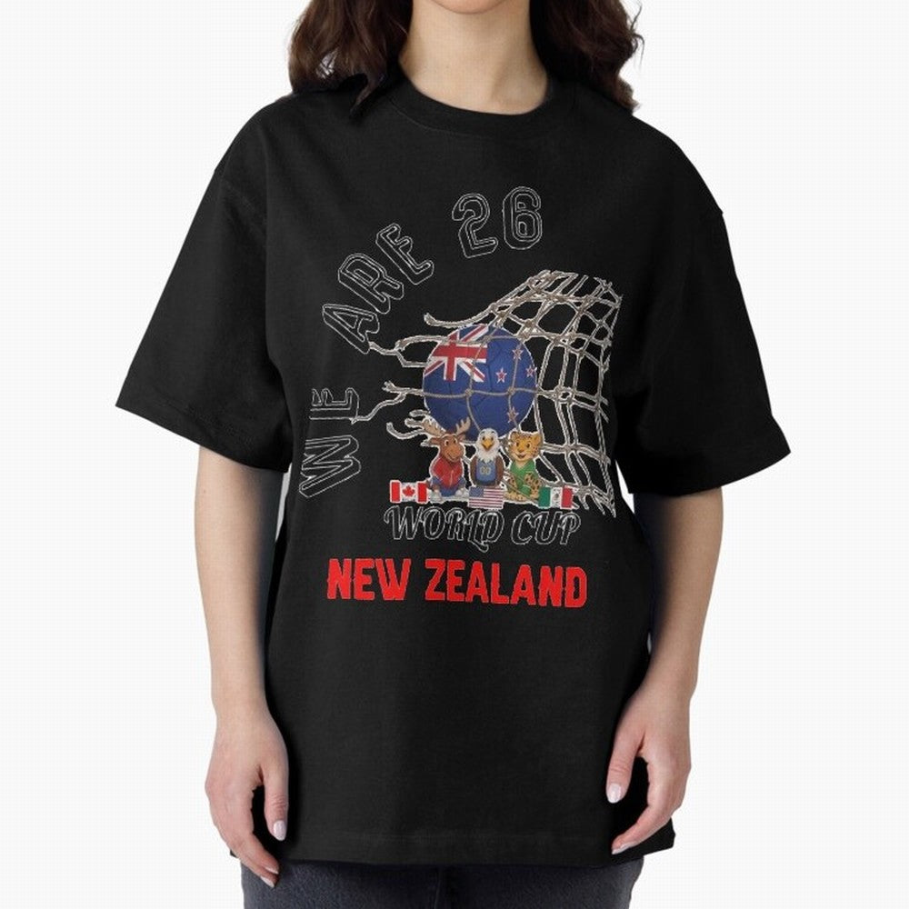 World cup 26 - New Zeland Classic T-Shirt Celebrate Every Goal in the FIFA World Cup 2026 USA Canada Mexico Journey through Messi and Cristiano Ronaldo Highlights, Netherlands Pride, Tournament Hype, Historic Matchups, Family Viewing Parties and