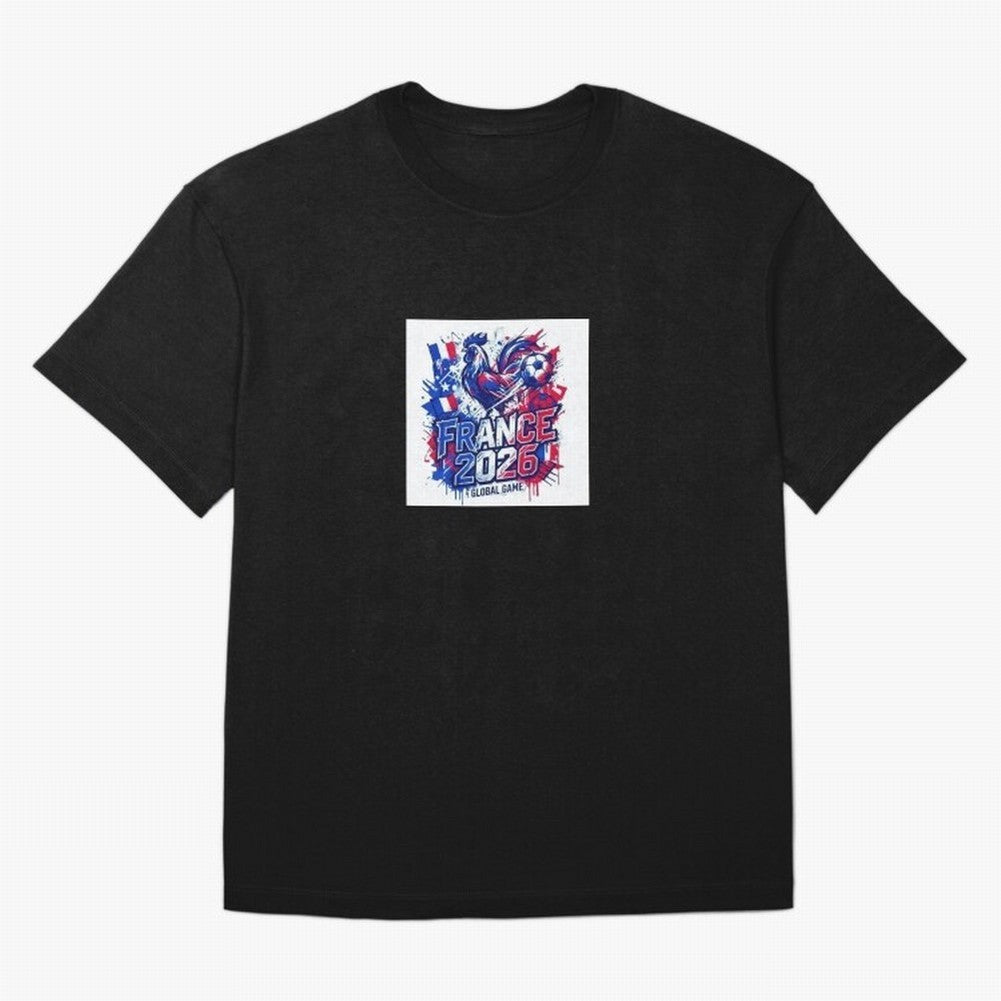 France World Cup 2026 Classic T-Shirt Fuel Your Fan Pride for FIFA World Cup 2026 Group Stage for Fans of Neymar, Haaland and Cristiano Ronaldo and Argentina, France and Brazil, Bringing Match Day Excitement, Supporter Culture, Golden Goals and