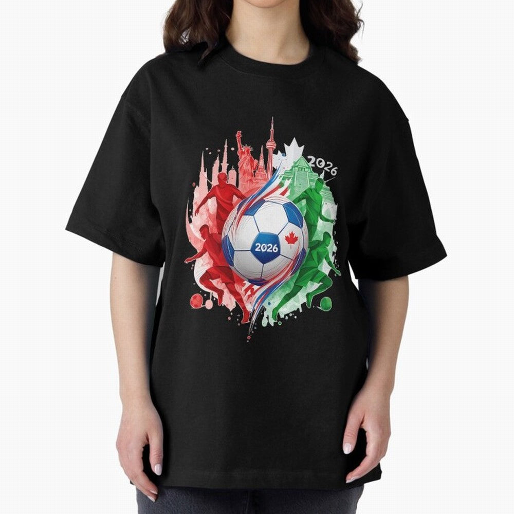 Internation Unity 2026 Classic T-Shirt Celebrate Golden Goal Energy in Match Day Hype around FIFA World Cup 2026, Messi, Argentina and Brazil, Football Passion, Legendary Performances, Festival Vibes and Supporter Community; Perfect for Fans,