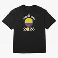 Columbia Flag World Cup 2026 Soccer Design ¨C Columbian Football Futbol Classic T-Shirt Embrace Global Football Passion for FIFA World Cup 2026 Group Stage, Featuring Cristiano Ronaldo, Argentina, Worldwide Fan Energy, Dramatic Goals, Stadium