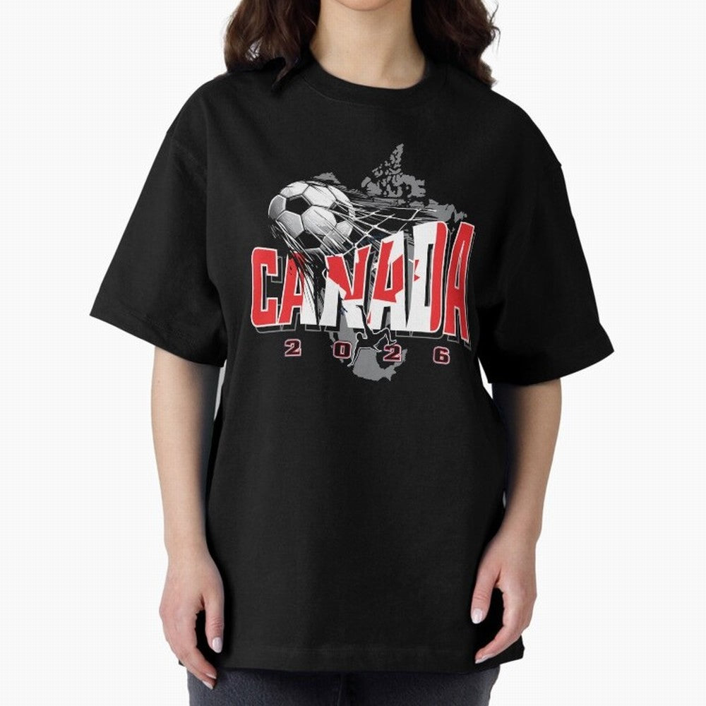 Canada Soccer Football World Fan Classic T-Shirt Celebrate National Team Dreams in FIFA World Cup 2026 USA Canada Mexico Celebrating CR7 and Messi, Spain and Netherlands Energy, Football History, Final Match Energy, Crowd Noise and Once in a