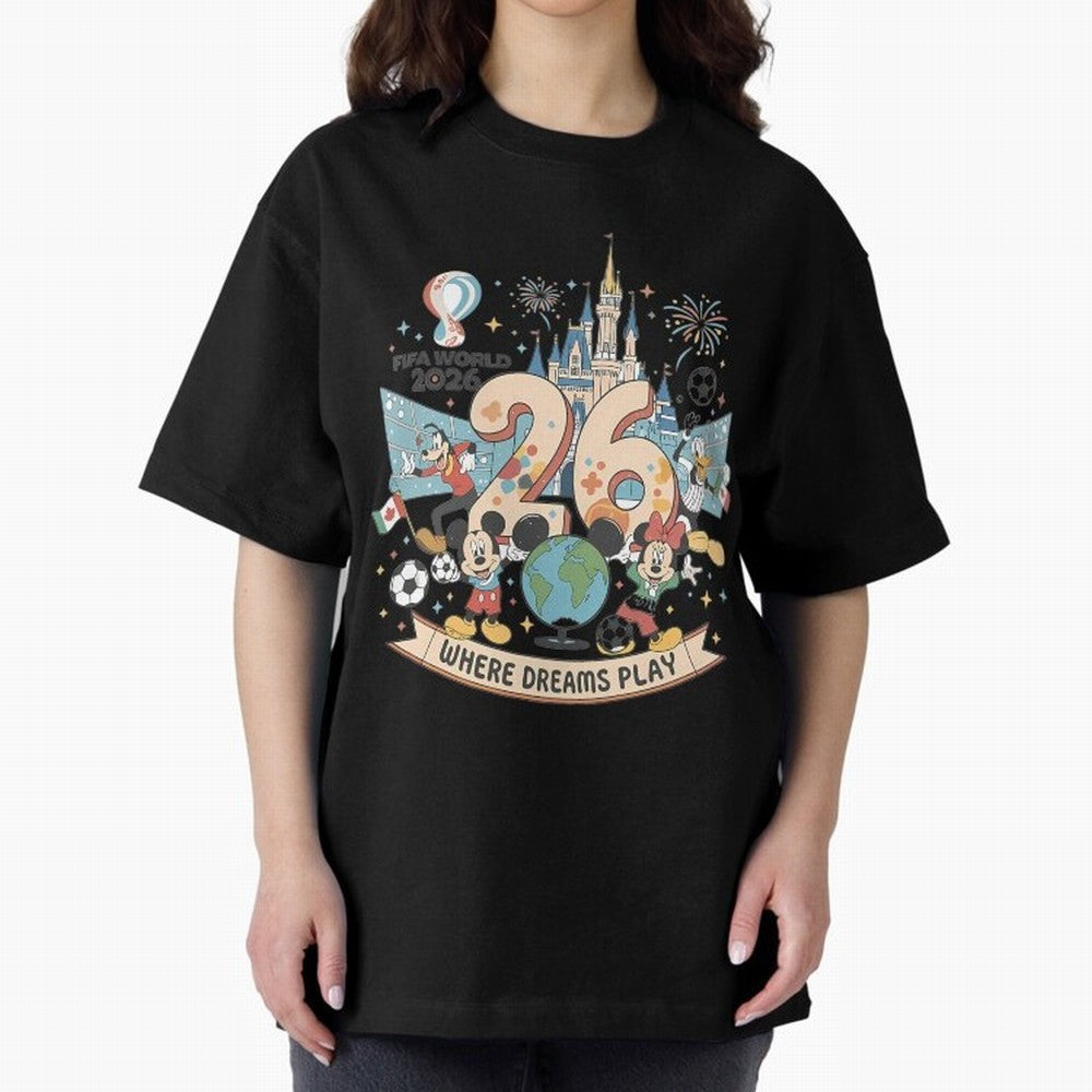 Dreamland Football 2026 Classic T-Shirt Celebrate National Team Dreams in FIFA World Cup 2026 USA Canada Mexico Featuring Haaland and Mbappe, Argentina and Brazil Energy, Game Day Rituals, Football Legends, Country Pride and the Road to the Final;