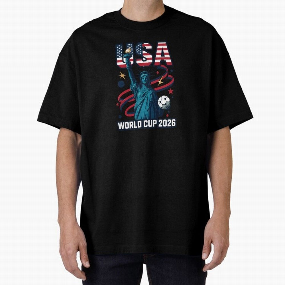 Official USA World Cup 2026 Merchandise Classic T-Shirt Honor the FIFA World Cup 2026 USA Canada Mexico Journey through Messi, Neymar and Mbappe Highlights, Argentina and Brazil Pride, Match Day Excitement, Supporter Culture, Golden Goals and