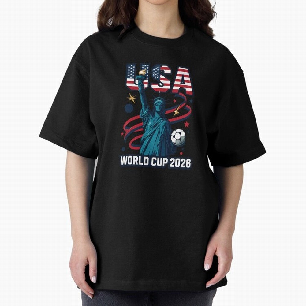 Official USA World Cup 2026 Merchandise Classic T-Shirt Honor the FIFA World Cup 2026 USA Canada Mexico Journey through Messi, Neymar and Mbappe Highlights, Argentina and Brazil Pride, Match Day Excitement, Supporter Culture, Golden Goals and
