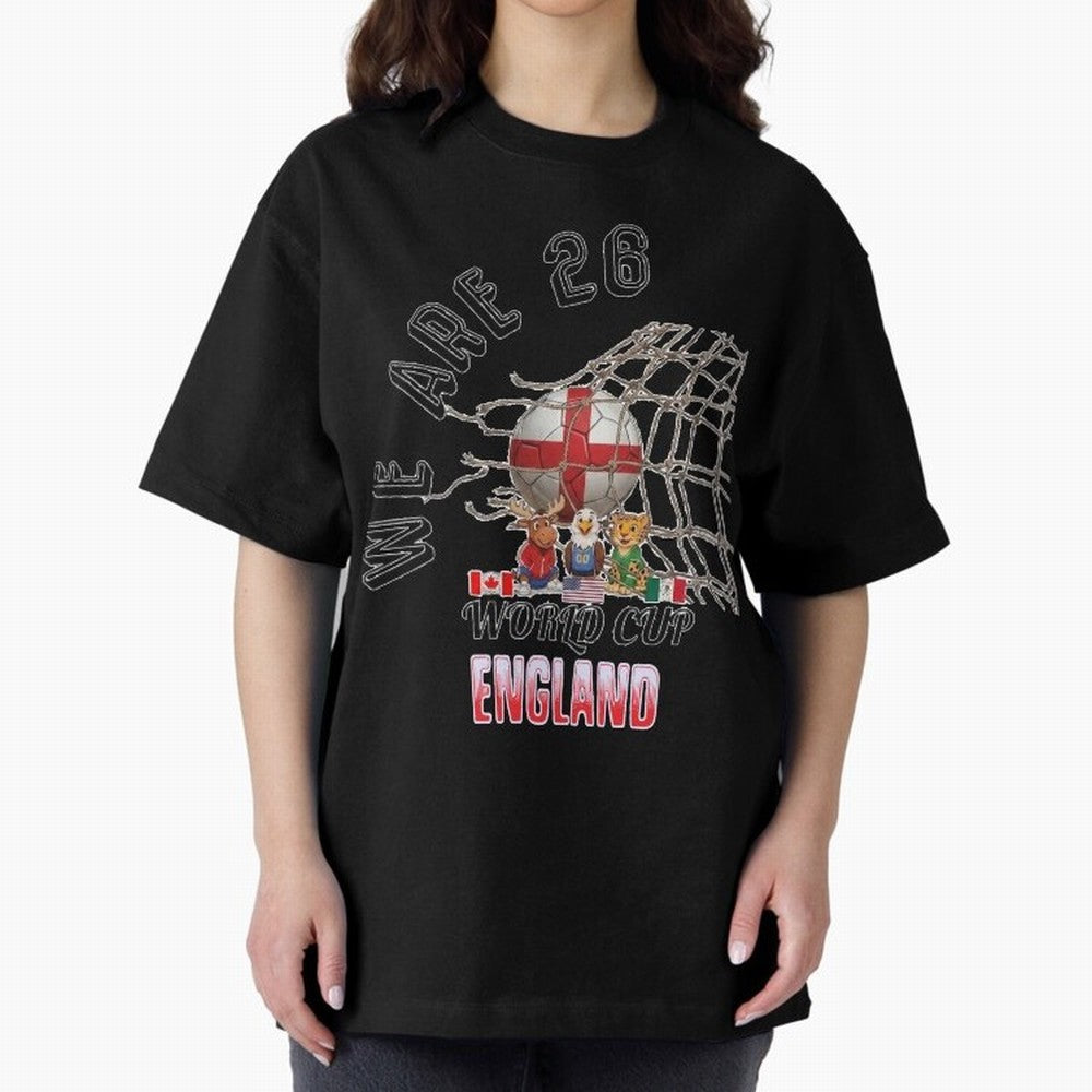 World cup 26 - England Classic T-Shirt Celebrate the Stars of FIFA World Cup 2026 Group Stage Spirit, Filled with Brazil, Portugal and Argentina, Messi, Neymar and Mbappe, Tournament Hype, Historic Matchups, Family Viewing Parties and Global Sports