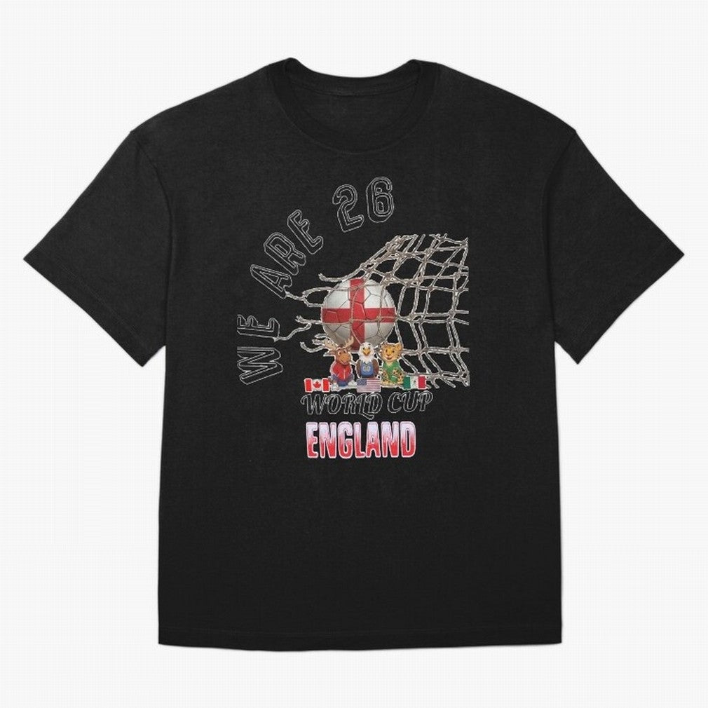World cup 26 - England Classic T-Shirt Celebrate the Stars of FIFA World Cup 2026 Group Stage Spirit, Filled with Brazil, Portugal and Argentina, Messi, Neymar and Mbappe, Tournament Hype, Historic Matchups, Family Viewing Parties and Global Sports