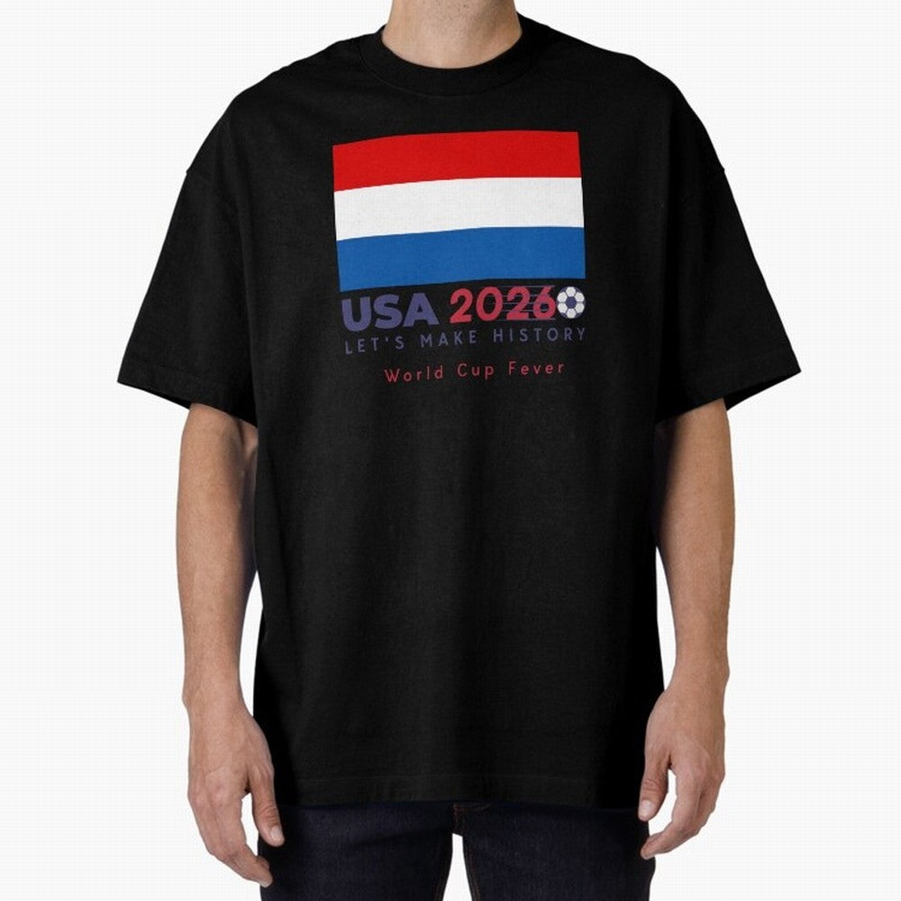 USA 2026 World Cup Americas football. Classic T-Shirt Represent Fans Who Live for FIFA World Cup 2026 for Fans of Messi and Cristiano Ronaldo and England, Bringing Tournament Hype, Historic Matchups, Family Viewing Parties and Global Sports Pride;