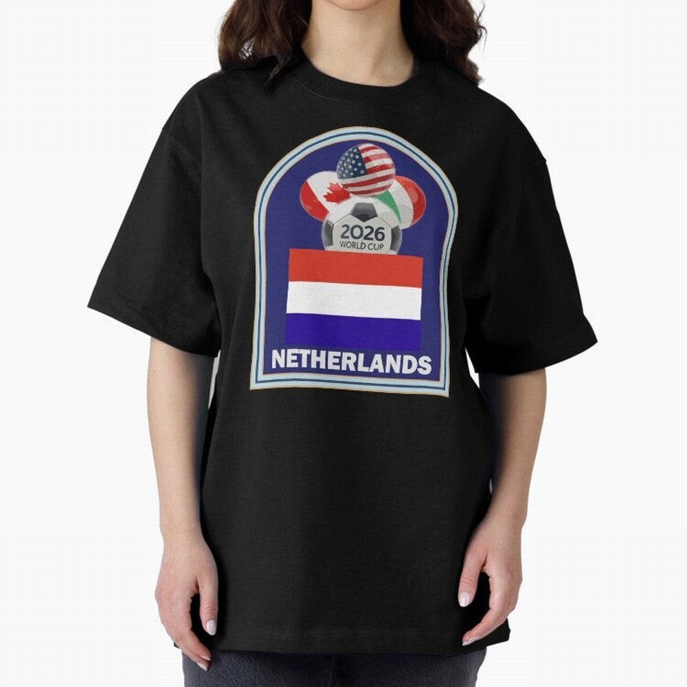 Netherlands 2026 Soccer T-shirt Classic T-Shirt Unlock FIFA World Cup 2026 Group Stage for Fans of Messi, Neymar and Mbappe and Argentina, Bringing Tournament Hype, Historic Matchups, Family Viewing Parties and Global Sports Pride; Built for