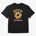 Socceroos World Cup 2022 Australia Classic T-Shirt Honor the Beautiful Game during FIFA World Cup 2026 USA Canada Mexico Spirit, Connected to Spain and Netherlands, Messi, CR7 and Mbappe, Global Supporter Spirit, Legendary Goals, National Colors