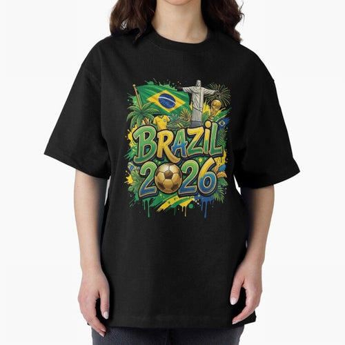 Brazil World Cup 2026 Football Legacy Classic T-Shirt Show Passion for the Stars of FIFA World Cup 2026 Group Stage Celebrating CR7, Argentina Energy, Worldwide Fan Energy, Dramatic Goals, Stadium Lights and Championship Celebrations; Ideal for