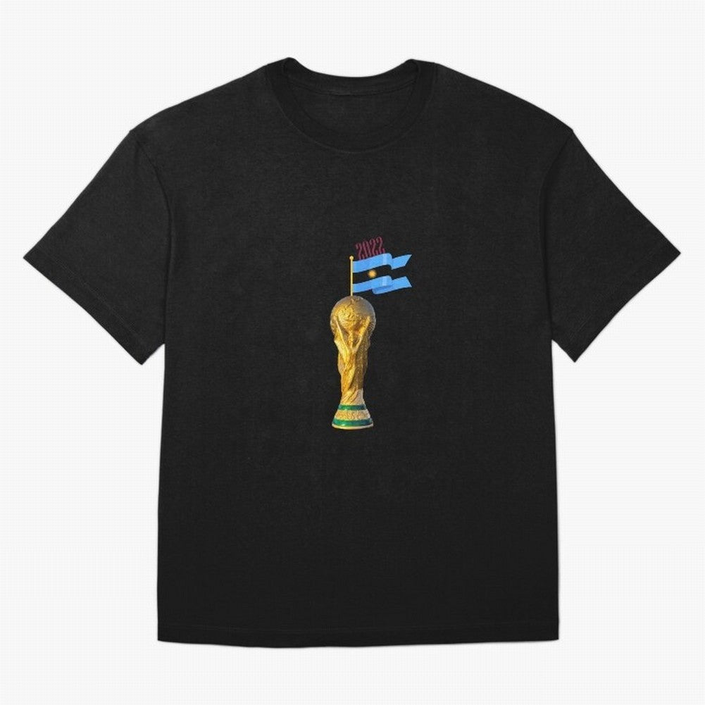 Argentina World Cup winning team Qatar2022 Classic T-Shirt Share the Excitement of Global Football Passion for FIFA World Cup 2026 Group Stage, Built around Messi and Cristiano Ronaldo, France and Portugal, Vintage Soccer Flavor, Modern Football