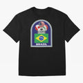 Brazil 2026 Soccer T-shirt Classic T-Shirt Represent the Passion of Global Football Passion for FIFA World Cup 2026 USA Canada Mexico, Capturing Neymar, Haaland and Cristiano Ronaldo, England, France and Netherlands, Goal Celebration Energy,