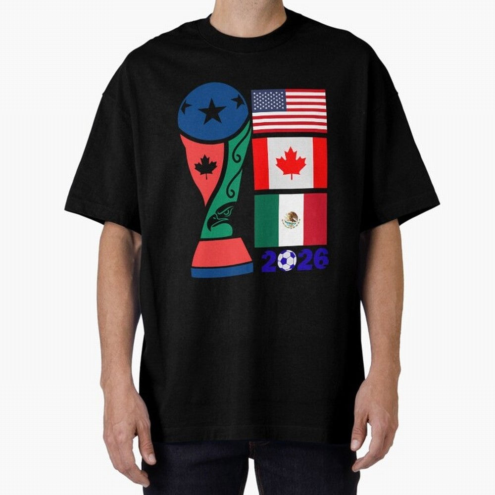 North America Football Unity 2026 Classic T-Shirt Show Your Tournament Heart for FIFA World Cup 2026 Group Stage Spirit, Capturing Brazil, Portugal and Argentina, CR7, Tournament Hype, Historic Matchups, Family Viewing Parties and Global Sports