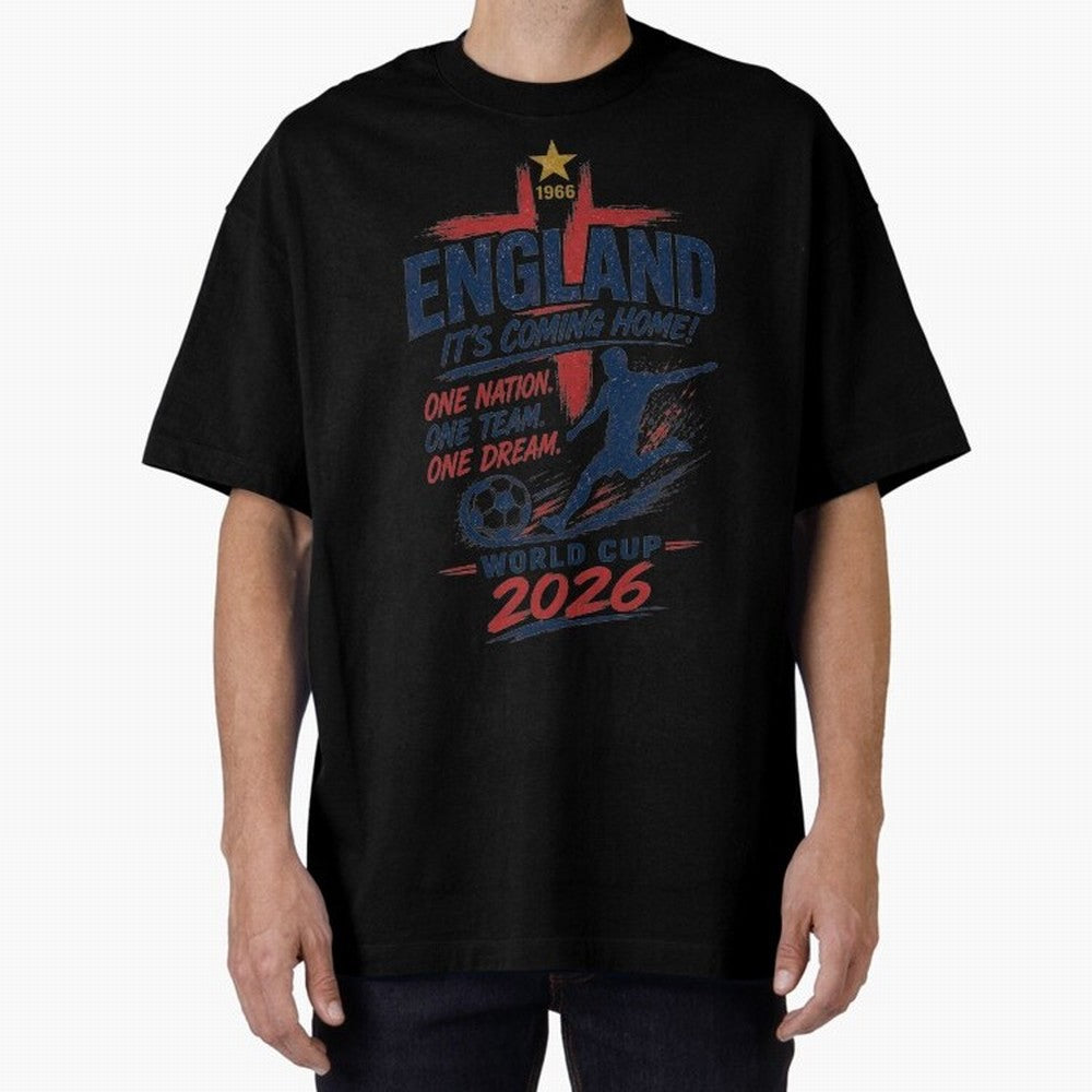 England Fan Art for World Cup 2026 Classic T-Shirt Keep the Legacy of FIFA World Cup 2026 for Fans of Neymar, Haaland and Cristiano Ronaldo and England, Bringing Football Passion, Legendary Performances, Festival Vibes and Supporter Community;