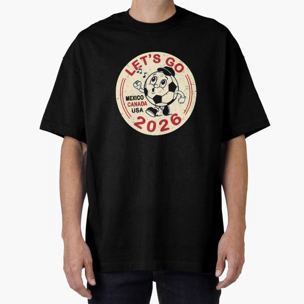 World Cup 2026 T-Shirt_36821479 Classic T-Shirt Live the Energy of FIFA World Cup 2026 Group Stage Spirit, Celebrating Argentina and Brazil, Messi, CR7 and Mbappe, Vintage Soccer Flavor, Modern Football Stars, National Flags and Final Night