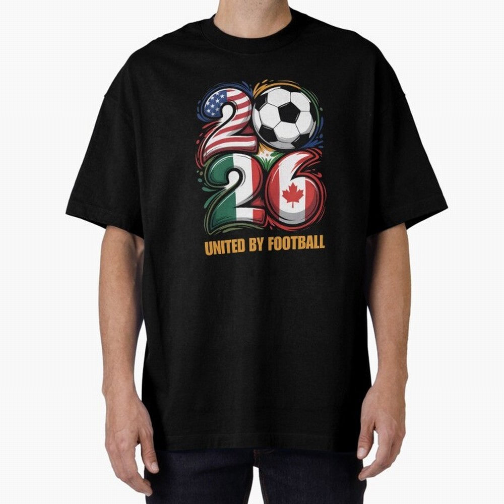 United by Football Soccer Fan Gear 2026 Classic T-Shirt Make Every Match About the FIFA World Cup 2026 Journey through Mbappe Highlights, France and Portugal Pride, Stadium Chants, National Pride, Trophy Dreams and Unforgettable Football Memories;