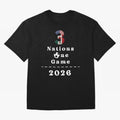 World Cup 2026 Host Nations Classic T-Shirt Back Your Heroes with FIFA World Cup 2026 Inspired by Neymar, France and Portugal Energy, Retro Football Energy, Iconic Rivalries, Trophy Chase Drama and Stadium Atmosphere; Perfect for Supporters Who
