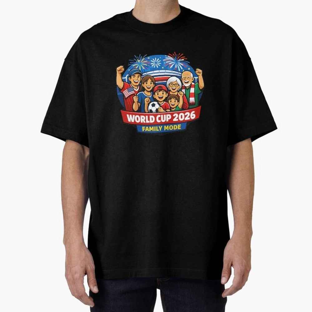 World Cup 2026 Family Mode ¨C Football Fans Celebration Design Classic T-Shirt Support the Legends of the FIFA World Cup 2026 Group Stage Journey through Neymar Highlights, Brazil Pride, Stadium Chants, National Pride, Trophy Dreams and