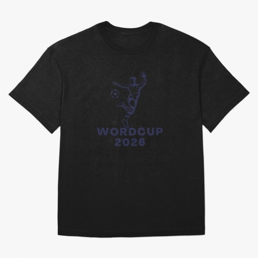 Football Is Life World Cup Fan T-Shirt Classic T-Shirt Stand with FIFA World Cup 2026 USA Canada Mexico for Fans of Haaland and Mbappe and England, France and Netherlands, Bringing Classic Soccer Heritage, Championship Pressure, Fan Loyalty and