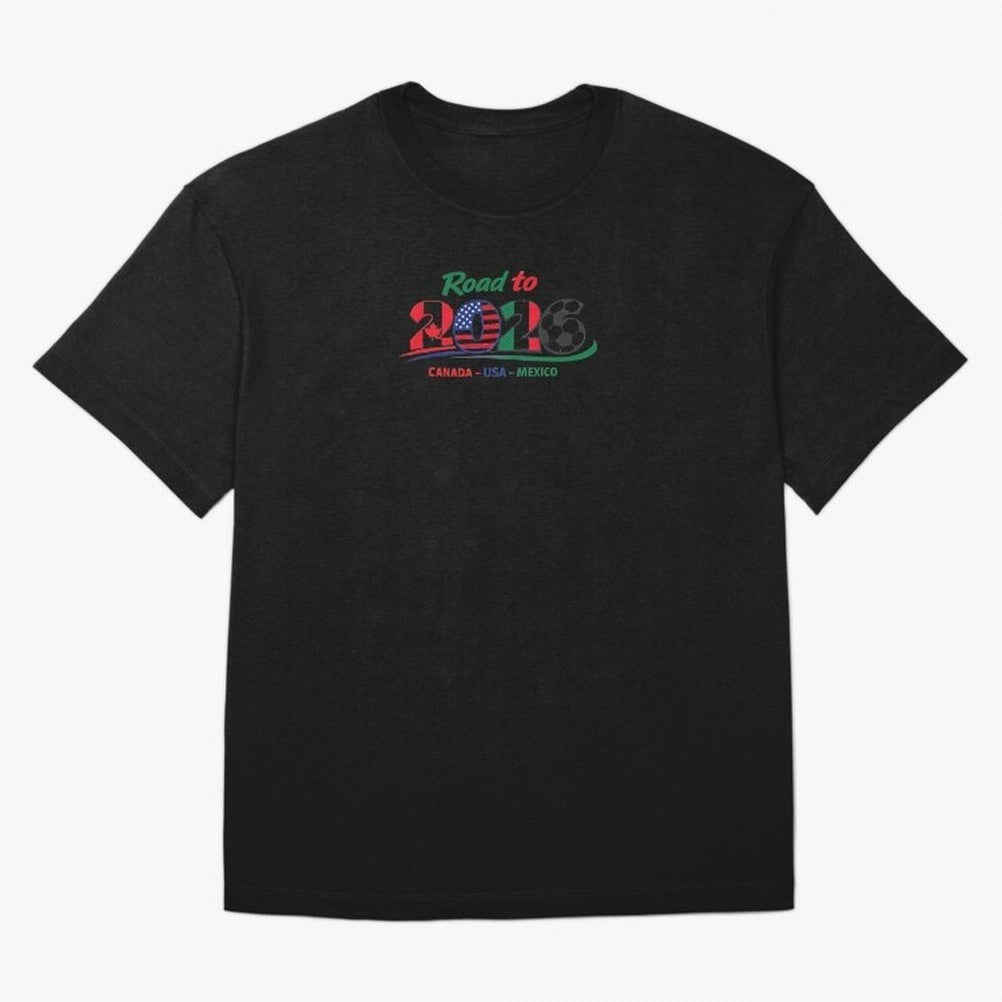 2026 Football Fan Design - North America - Three Nations One Dream Classic T-Shirt Celebrate National Team Dreams in the FIFA World Cup 2026 Group Stage Journey through Messi, CR7 and Mbappe Highlights, Portugal, Spain and Germany Pride, Football
