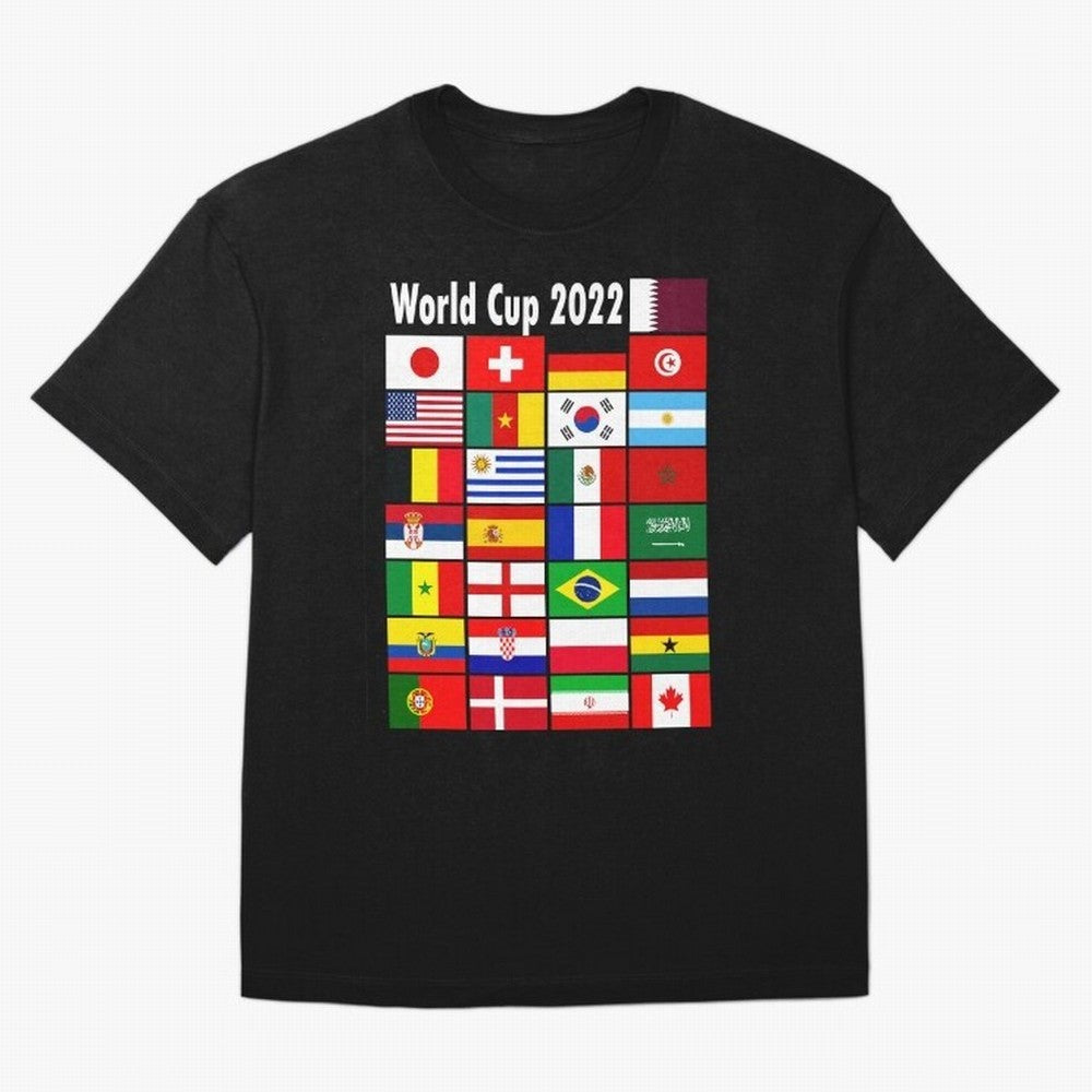 Countries Participating In The World Cup 2022 Qatar Classic T-Shirt Represent FIFA World Cup 2026 Group Stage Spirit, Highlighting Netherlands, Neymar, Game Day Rituals, Football Legends, Country Pride and the Road to the Final; Ideal for Fans Who