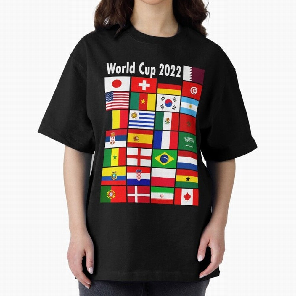 Countries Participating In The World Cup 2022 Qatar Classic T-Shirt Represent FIFA World Cup 2026 Group Stage Spirit, Highlighting Netherlands, Neymar, Game Day Rituals, Football Legends, Country Pride and the Road to the Final; Ideal for Fans Who