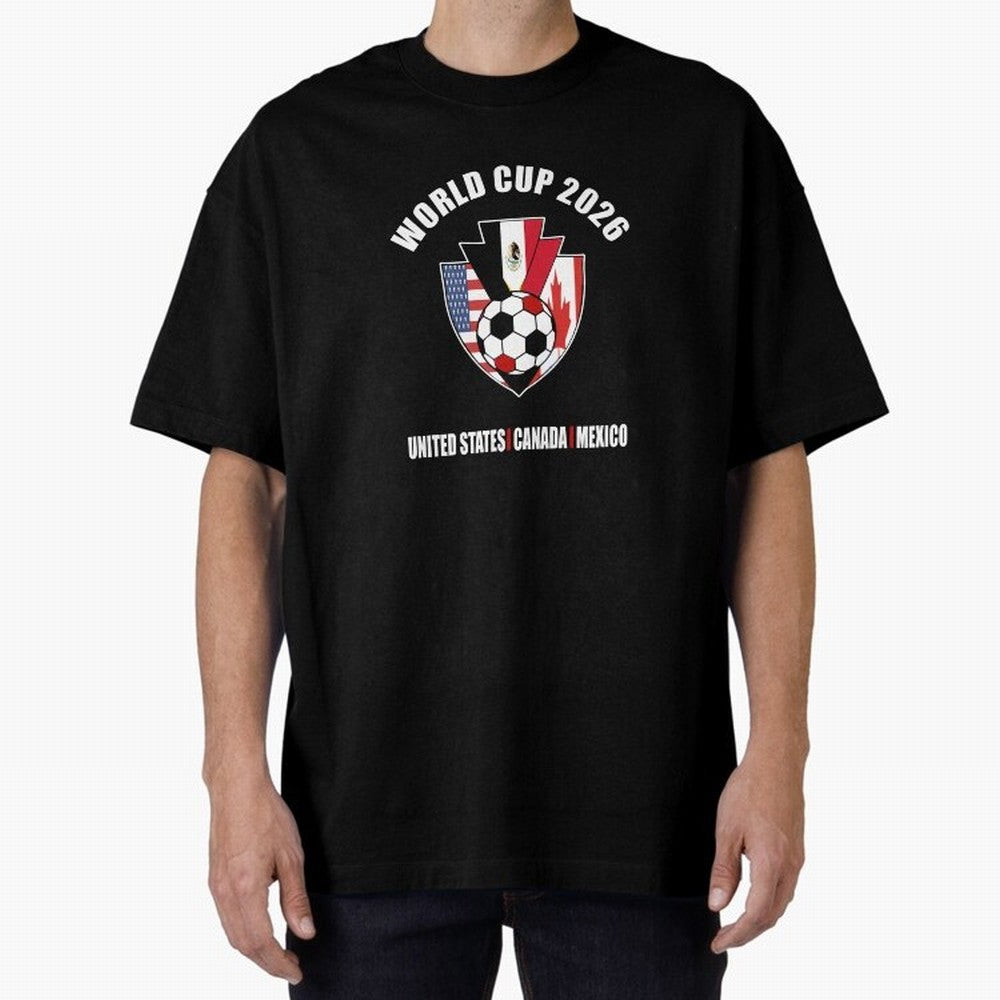 World Cup 2026 T-Shirt_85693409 Classic T-Shirt Show Passion for the Stars of FIFA World Cup 2026 USA Canada Mexico Spirit, Connected to Argentina, France and Brazil, Neymar, Haaland and Cristiano Ronaldo, Global Supporter Spirit, Legendary Goals,