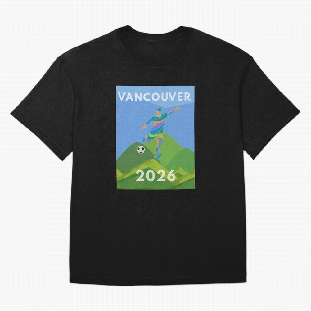 Vancouver soccer 2026 host city Classic T-Shirt Feel FIFA World Cup 2026 USA Canada Mexico Built around Neymar, Spain Energy, Sports Nostalgia, International Competition, Famous Players and Unforgettable Victories; Made for Collectors Who Enjoy