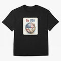 Go USA Soccer Ball Flag | American Football Fan Graphic Tee Classic T-Shirt Show Fan Pride Across FIFA World Cup 2026 USA Canada Mexico Built around Cristiano Ronaldo, Spain Energy, Fan Favorite Moments, National Team Passion, Big Match Drama and