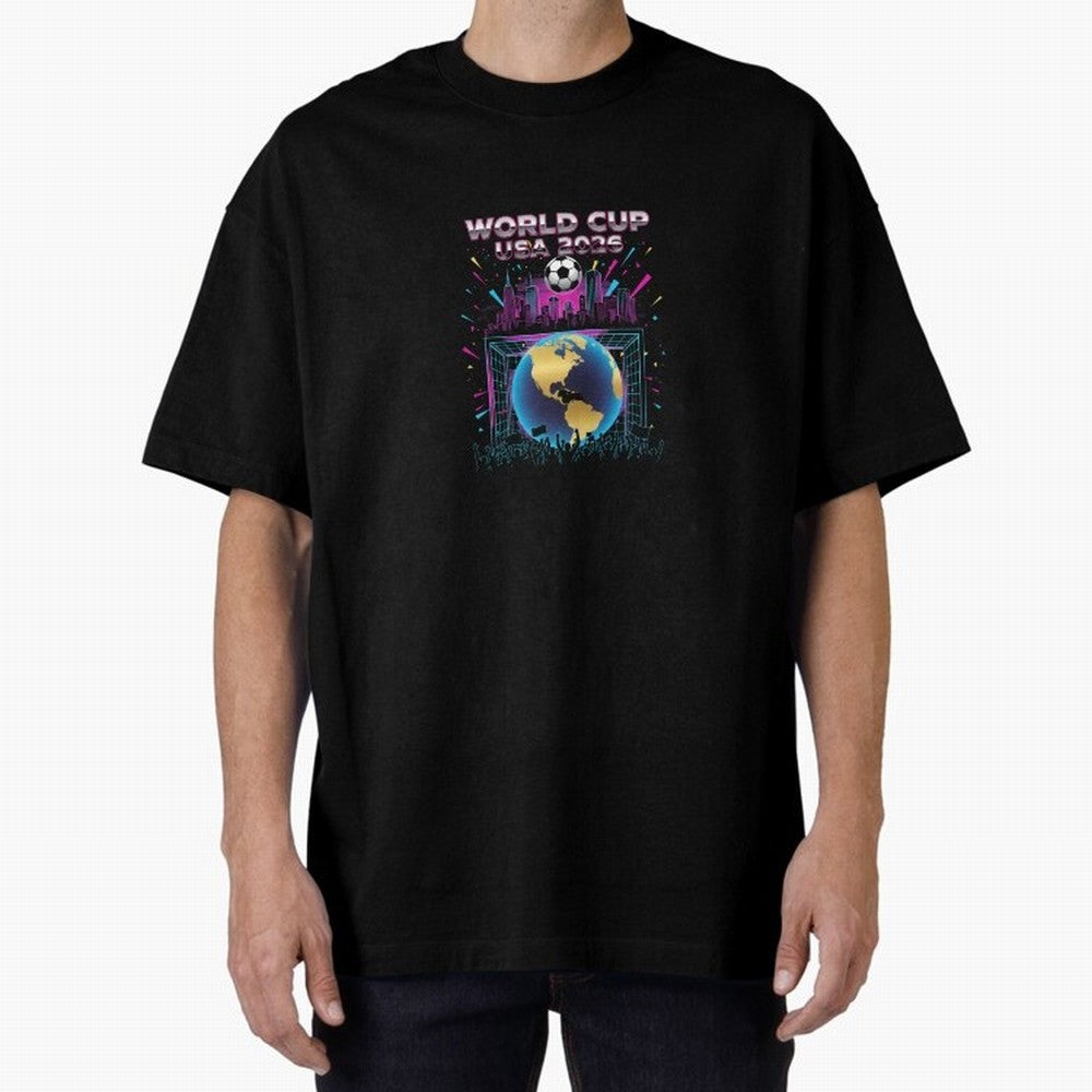 World Cup USA 2026 - Retro Soccer City Celebration Classic T-Shirt Follow the Road to FIFA World Cup 2026 Group Stage Spirit, Driven by Brazil, Portugal and Argentina, Neymar, Stadium Memories, Football Loyalty, International Chants and