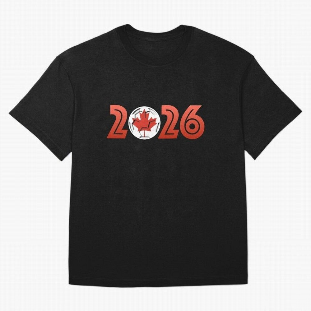 Canada Soccer 2026 Design Classic T-Shirt Enjoy Match Day Hype around FIFA World Cup 2026 USA Canada Mexico, CR7 and Messi, France and Portugal, Tournament Hype, Historic Matchups, Family Viewing Parties and Global Sports Pride; Great for Watch