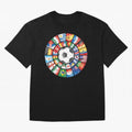 International Football Classic T-Shirt Show Up for the Glory of FIFA World Cup 2026 Group Stage Spirit, Made for France and Portugal, Messi, Neymar and Mbappe, Championship Spirit, Famous Goals, Roaring Crowds and International Football Unity;
