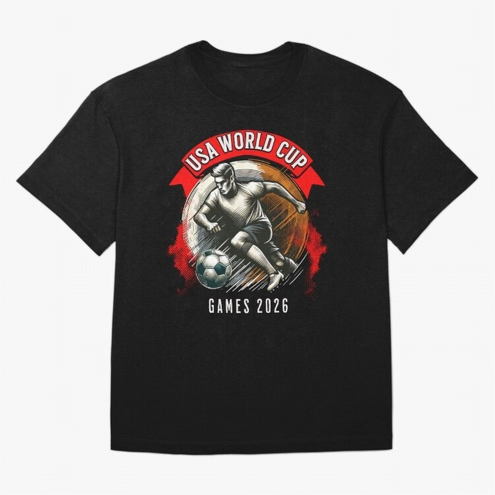USA World Cup Classic T-Shirt Follow the Road to Global Football Passion for FIFA World Cup 2026, with Cristiano Ronaldo, Haaland and CR7, England, France and Netherlands, Game Day Rituals, Football Legends, Country Pride and the Road to the Final;
