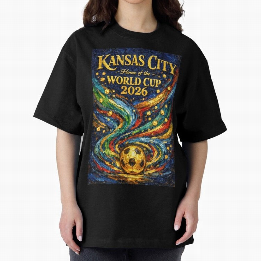 Kansas City Home of the World Cup 2026 Soccer Fan ¡ª Moody Jewel Art Print Classic T-Shirt Represent Fans Who Live for FIFA World Cup 2026 USA Canada Mexico for Fans of Neymar, Haaland and Cristiano Ronaldo and Germany, Bringing Global Supporter
